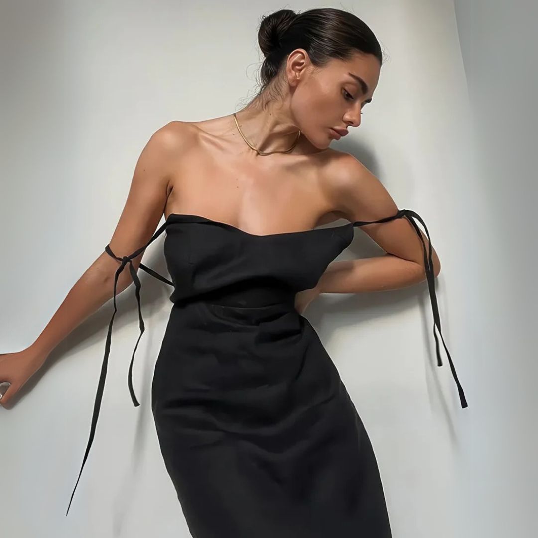 Flowy A-Line Sundress with Adjustable Straps and Full-Length Fit