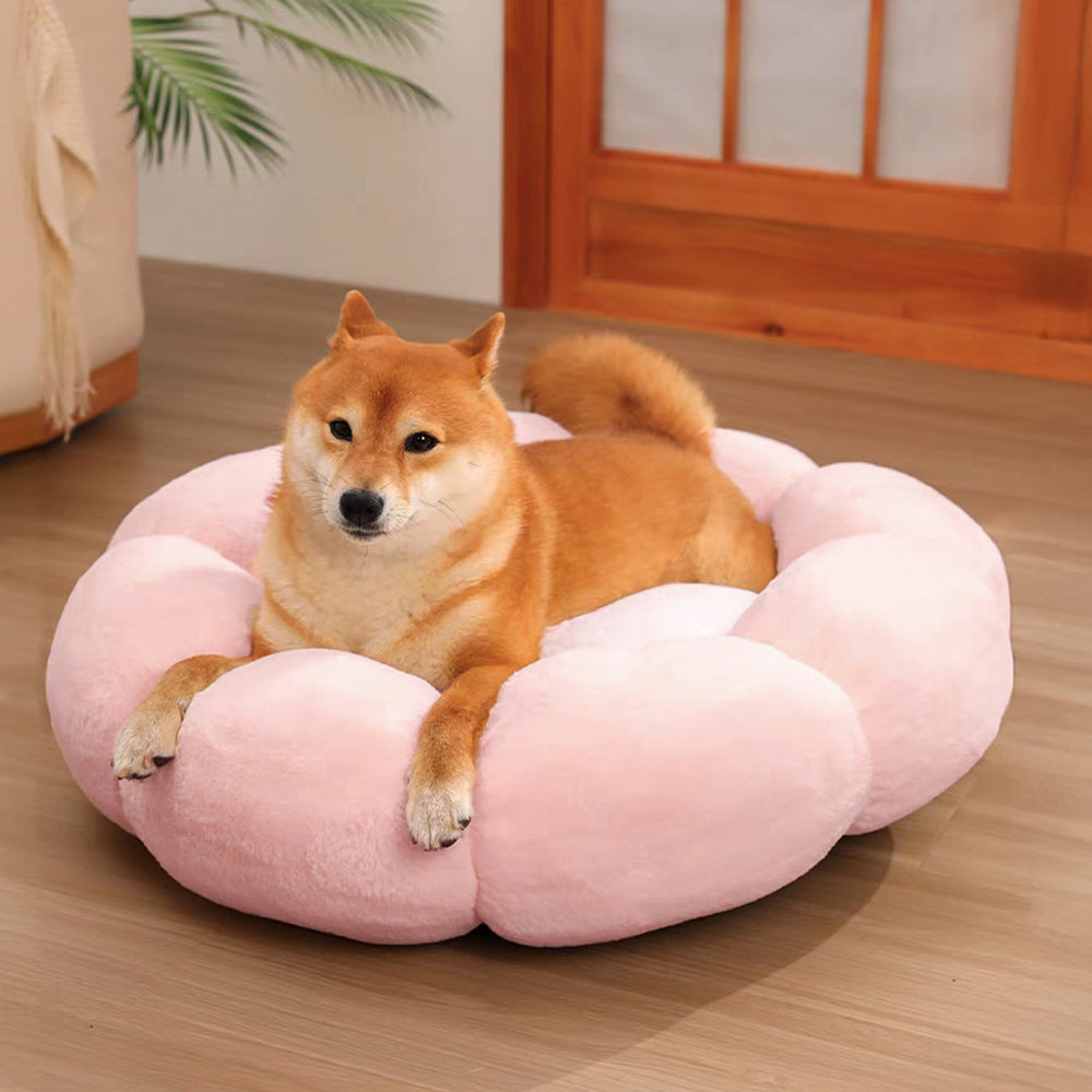BowLift | Flower Heat Full Support Washable Decoration Dog & Cat Bed