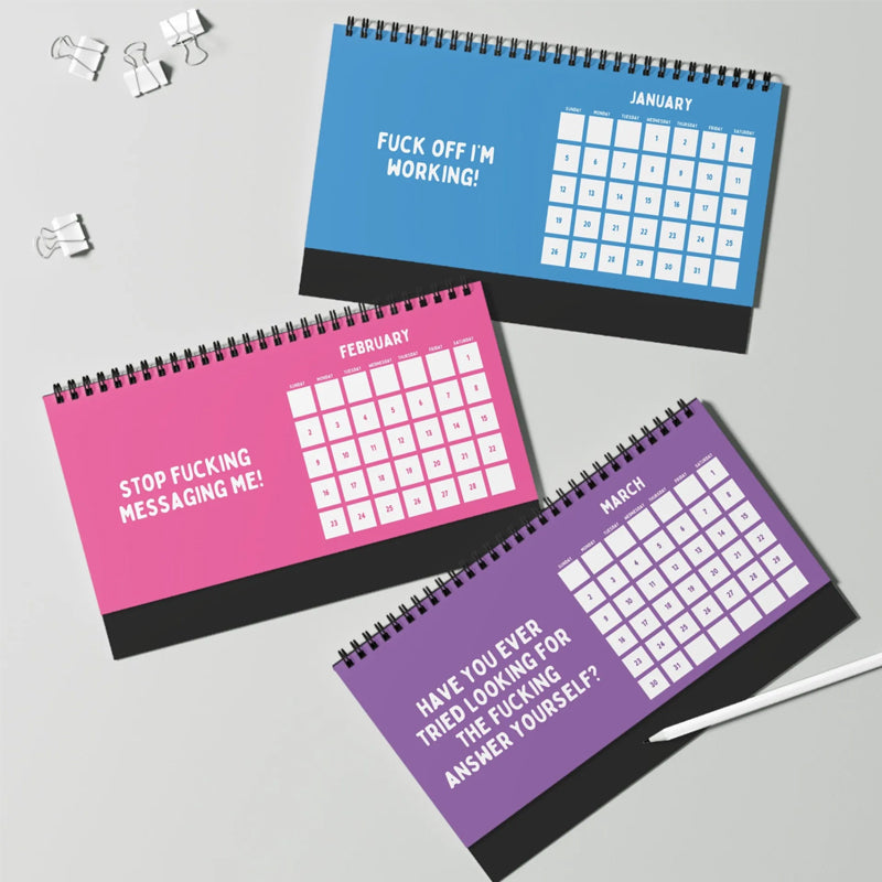 BowLift | Funny 2025 sarcastic calendar