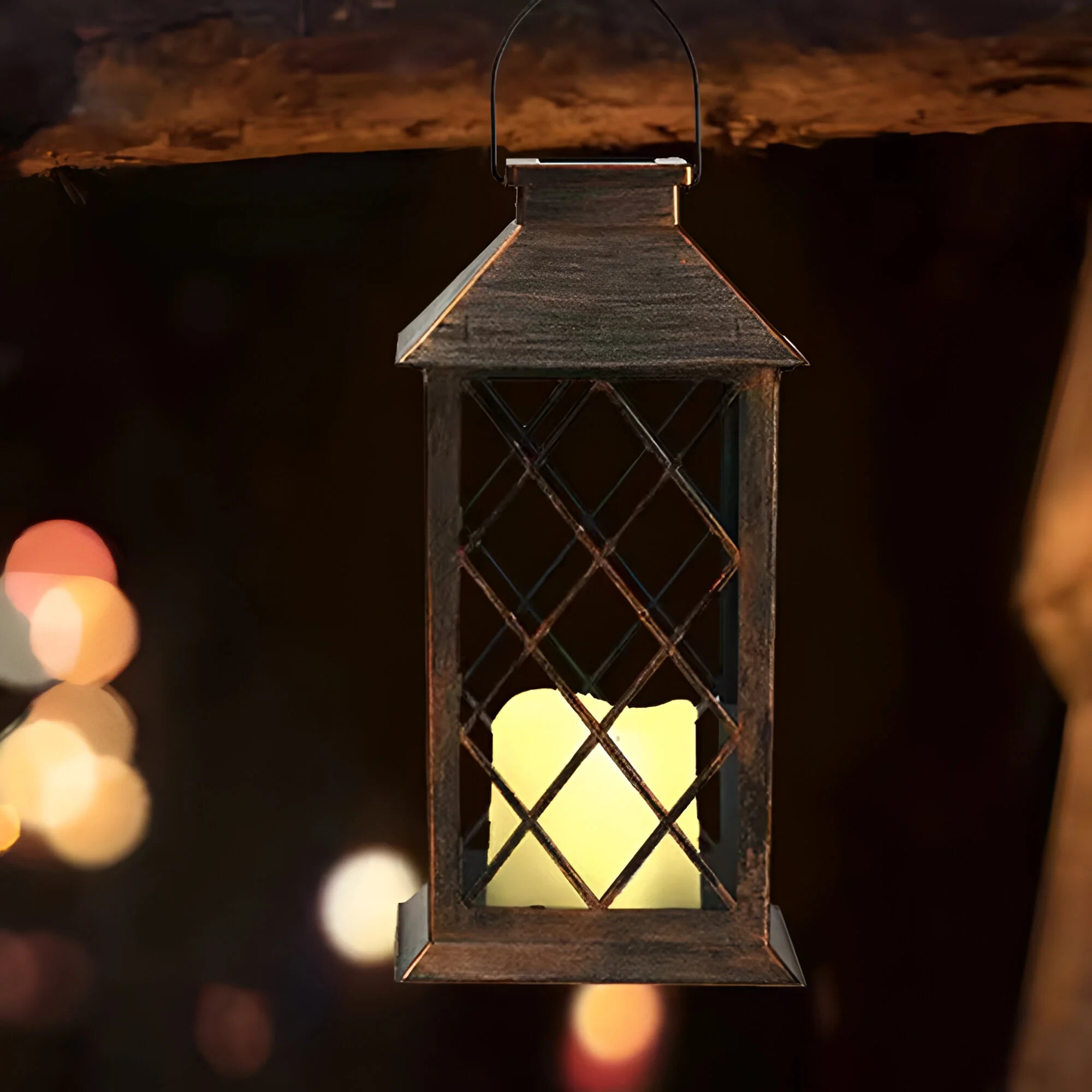 LumiCrest – Vintage Solar Garden Light