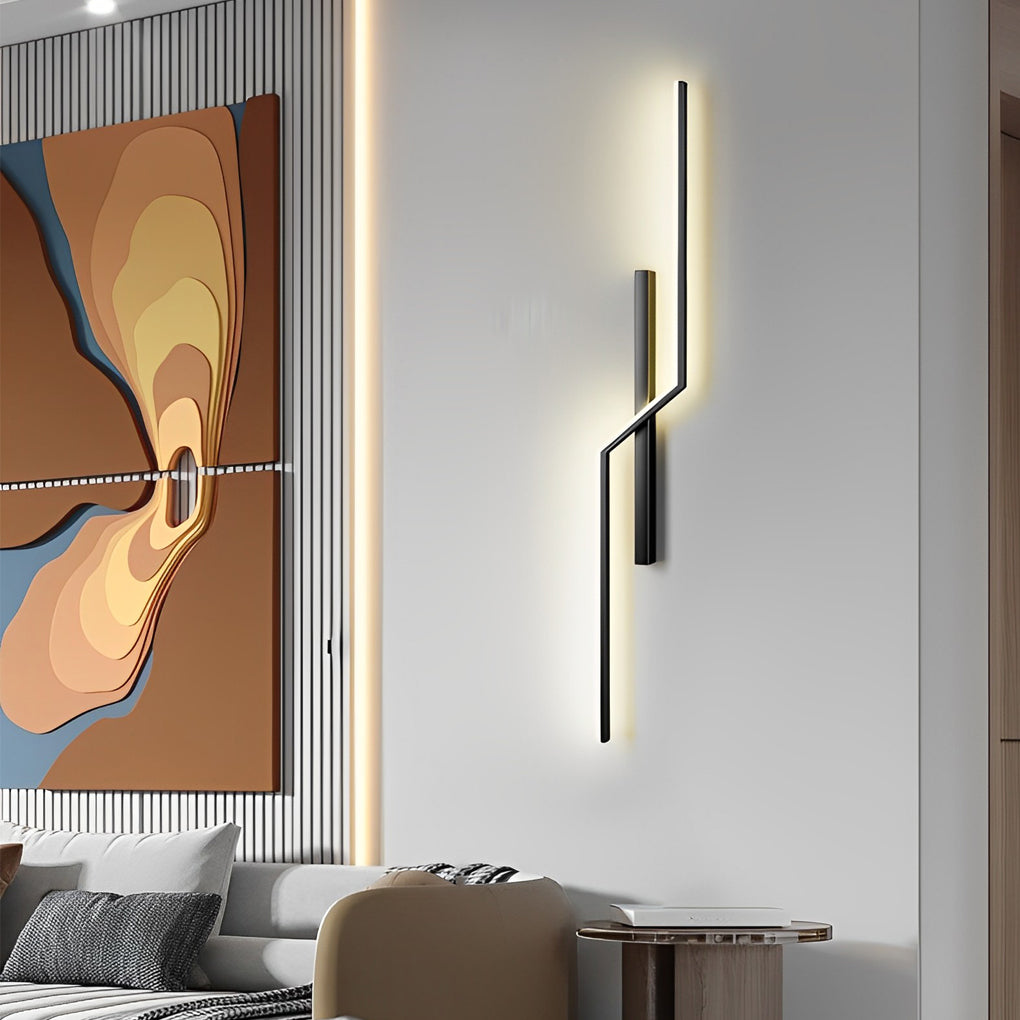 BowLift | Lines Creative LED Modern Minimalist Wall Lamp Decorative Wall Lights Lighting