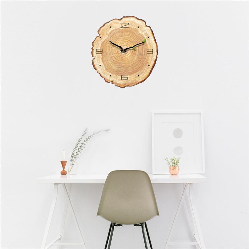 BowLift | Wooden Annual Rings Wall Clock