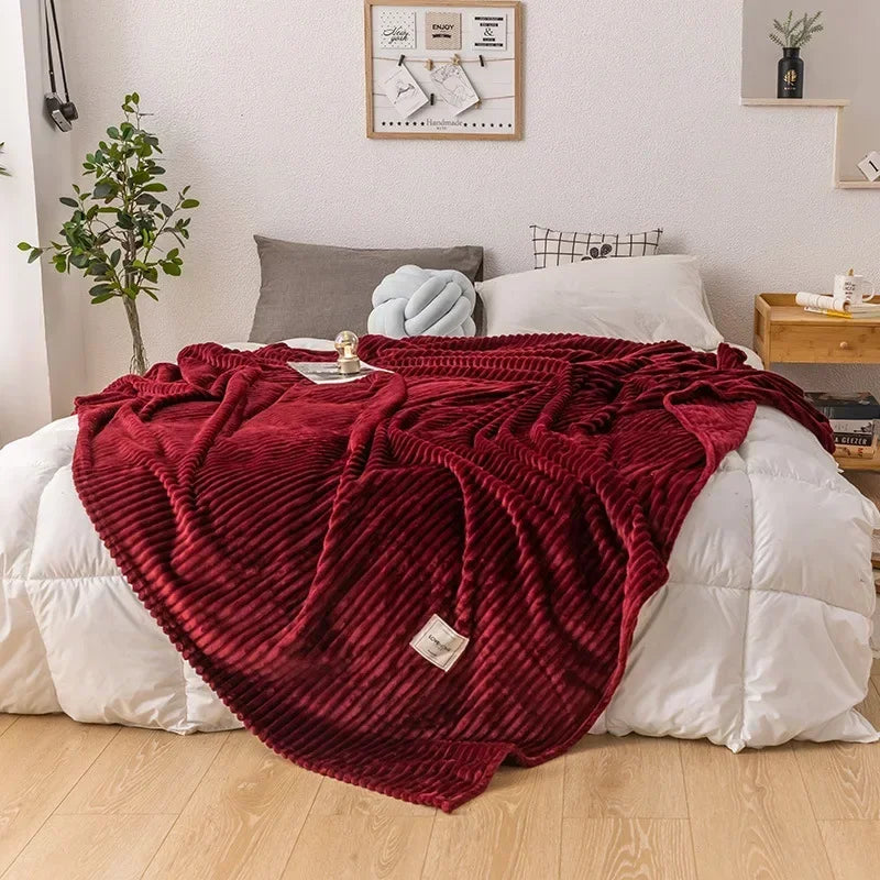 BowLift | Thick Flannel Autumn Blanket - WarmHaven