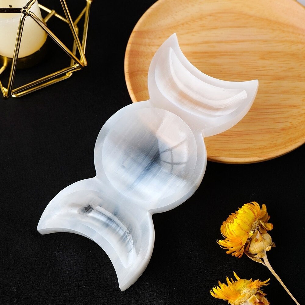 BowLift | Moon Divination Selenite Crystal Bowl