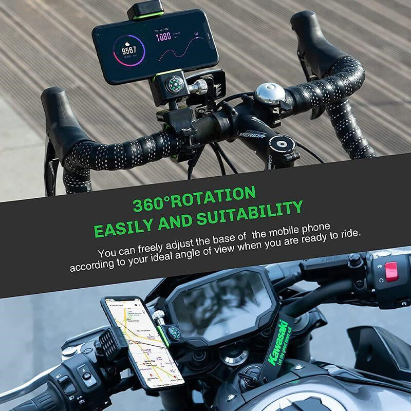 BowLift | Cycling Illuminated Compass Phone Holder