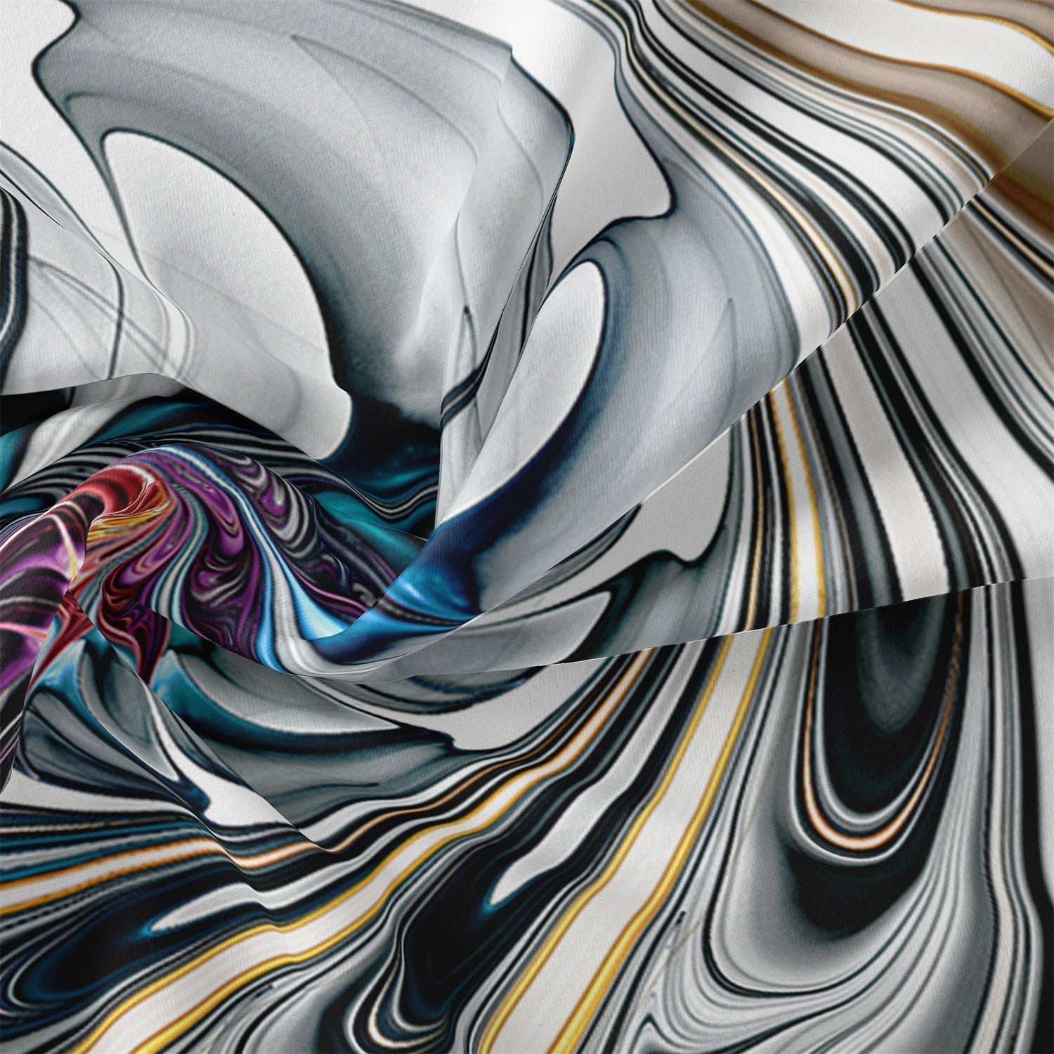 BowLift | ColorWhirl - Lively Artistic Bed Set