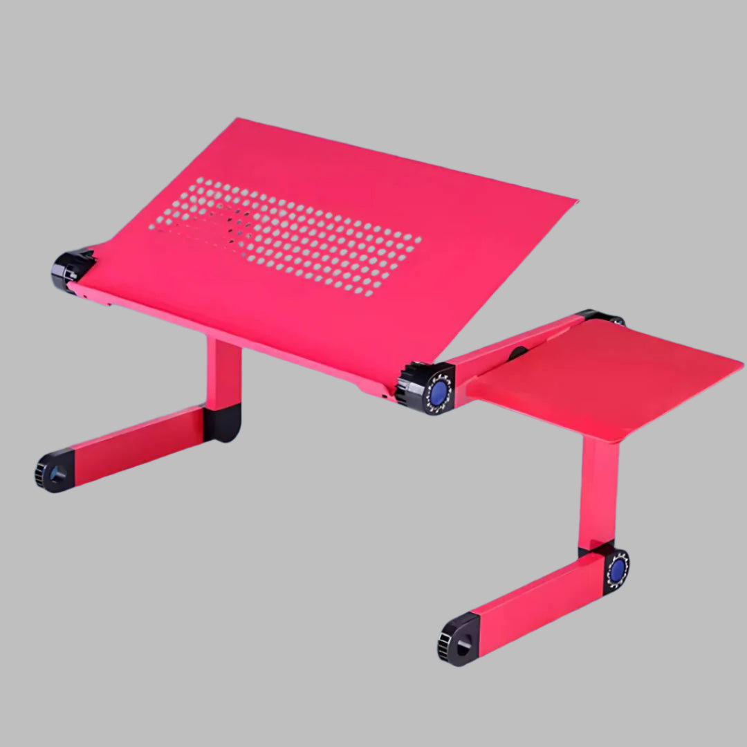 BowLift | Adjustable Laptop Stand for Bed, Couch & Desk - Ergonomic Design with Cooling Function for Comfort and Productivity