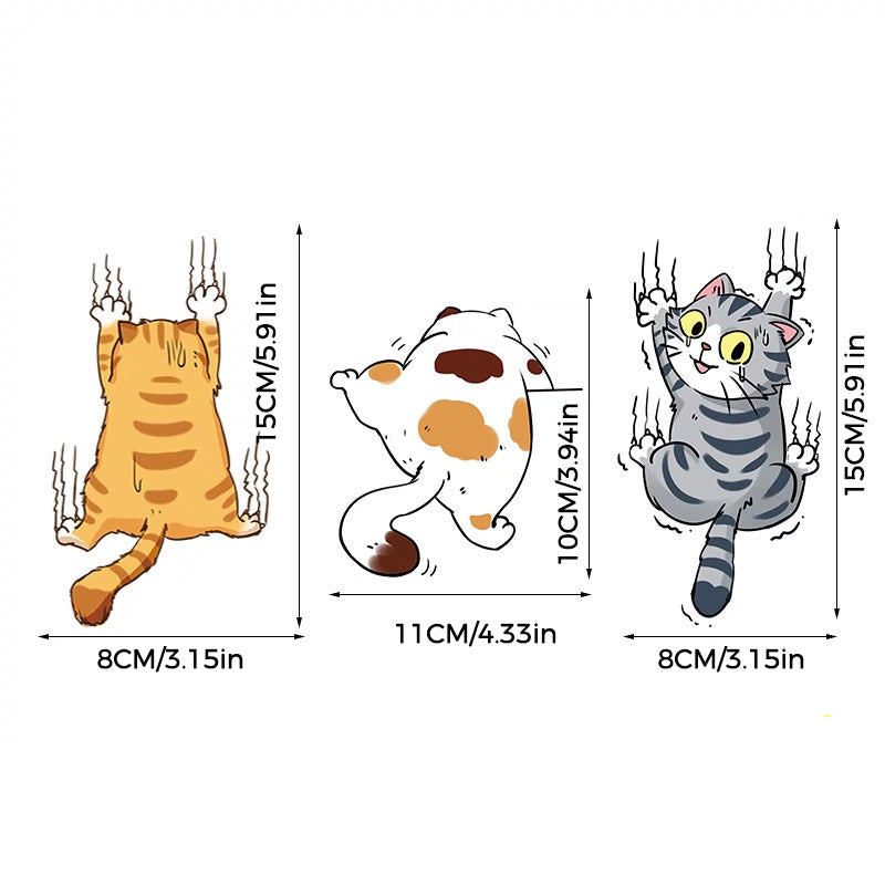 BowLift | Cute Cat Cartoon Stickers Car Stickers