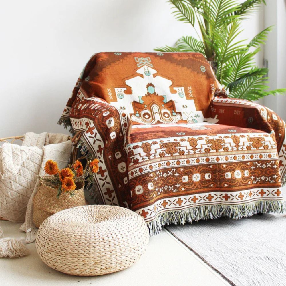 BowLift | Boho Chic Patterned Throw Blanket