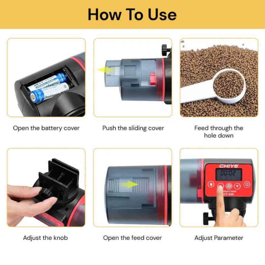 Smart Automatic Aquarium Feeder