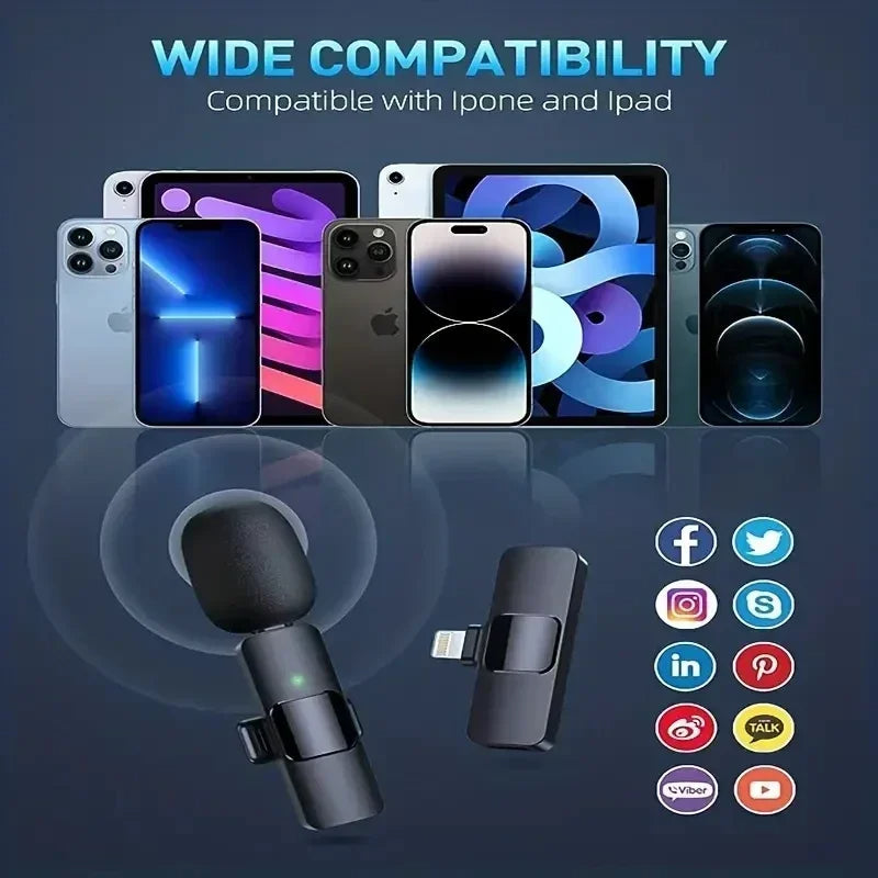 BowLift | Pro Wireless Lavalier Microphone - Effortless Audio Capture Anywhere