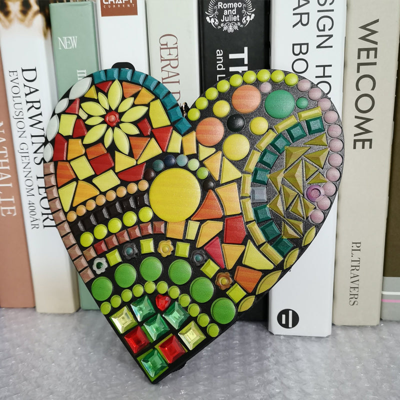 BowLift | Large Garden Mosaic Heart Decoration