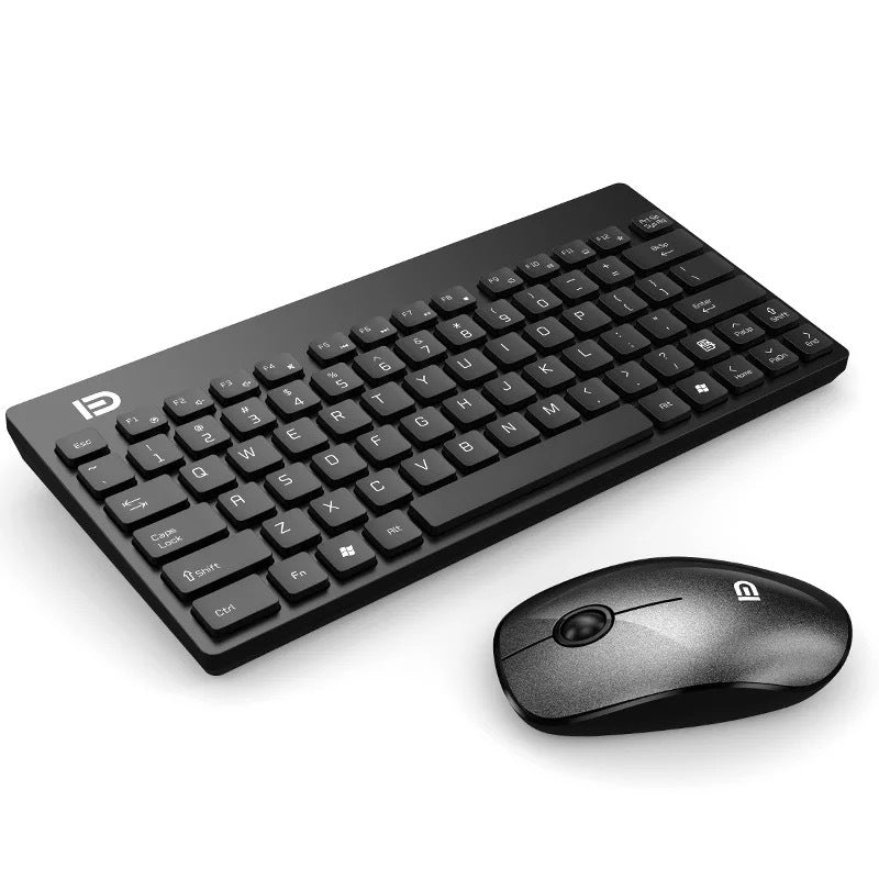 BowLift | 2.4GHz Ultrathin Portable Wireless Keyboard and Mouse Combo With Multimedia Shortcuts, Long Battery Life & Ergonomic Design