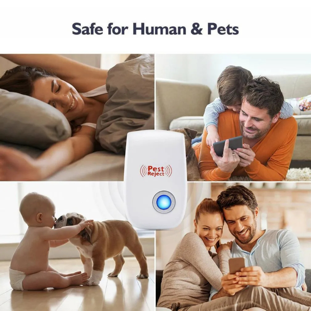 Smart Ultrasonic Pest Repeller