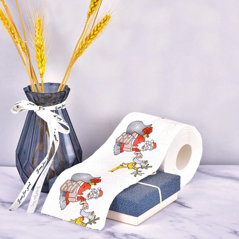 BowLift | Funny Christmas Toilet Paper