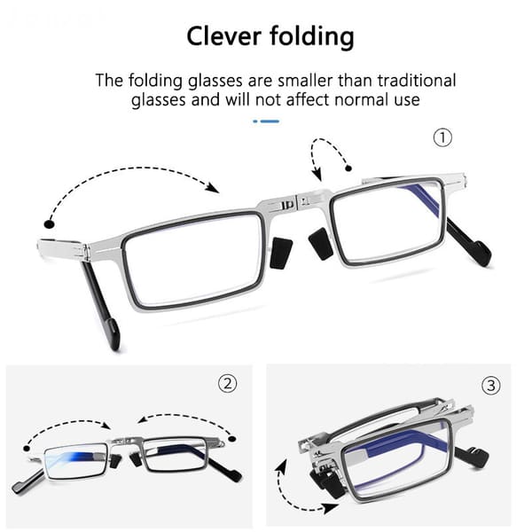 BowLift | Blue Light Blocking Screwless Foldable Reading Glasses