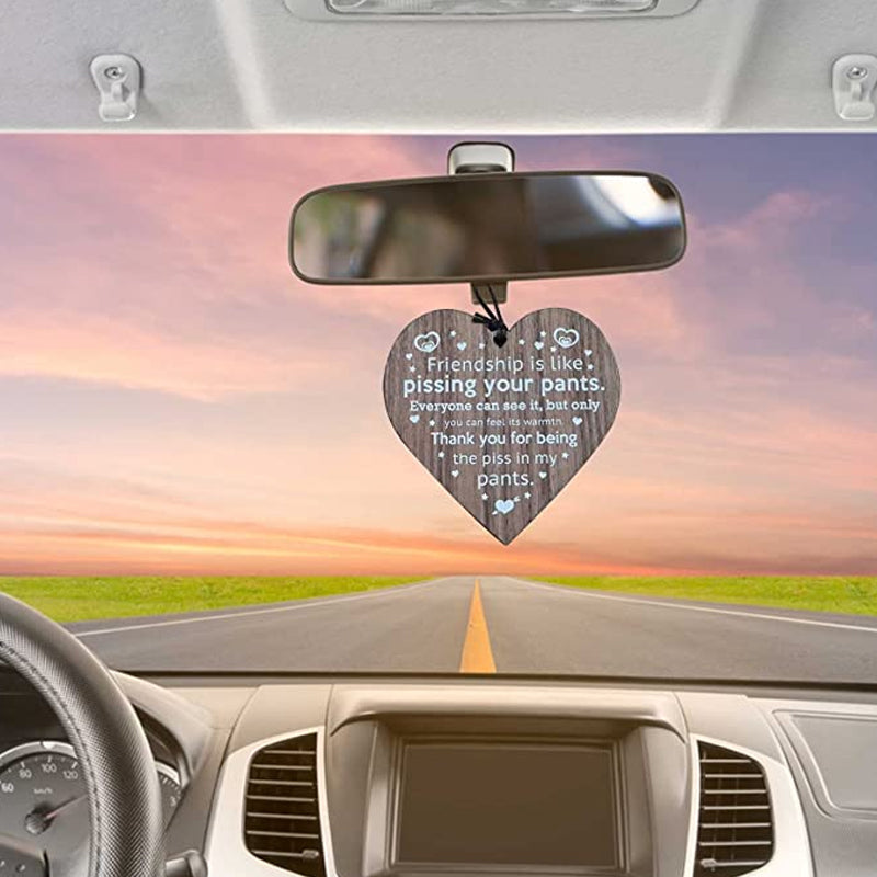 BowLift | Friendship Wood Pendant Christmas Tree Decor (3 Pieces)