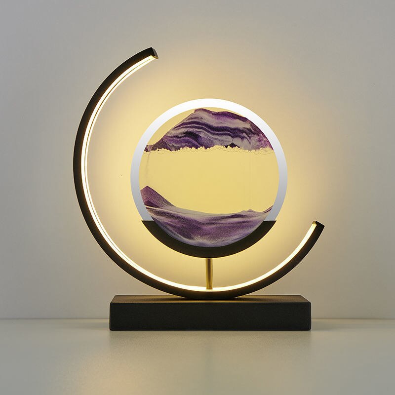 BowLift | 3D Sand Shell Table Lamp - Abyss
