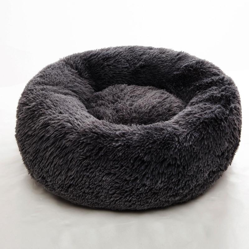 BowLift | PawNest Calming Donut Cat Bed | Round Plush Nest | Stress-Reducing & Cozy | Perfect for Cats & Small Dogs