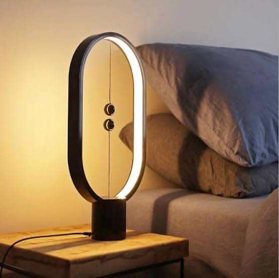 BowLift | Wood LED Table Lamp with Magnetic Switch
