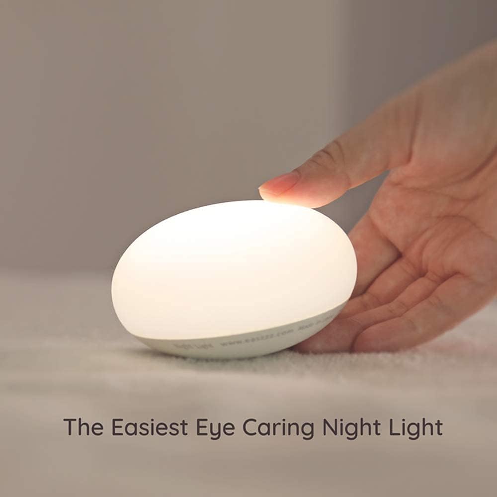 BowLift | Breastfeeding Night Light | Soft BPA-Free Silicone Touch Lamp with Eye-Friendly Stepless Dimmer
