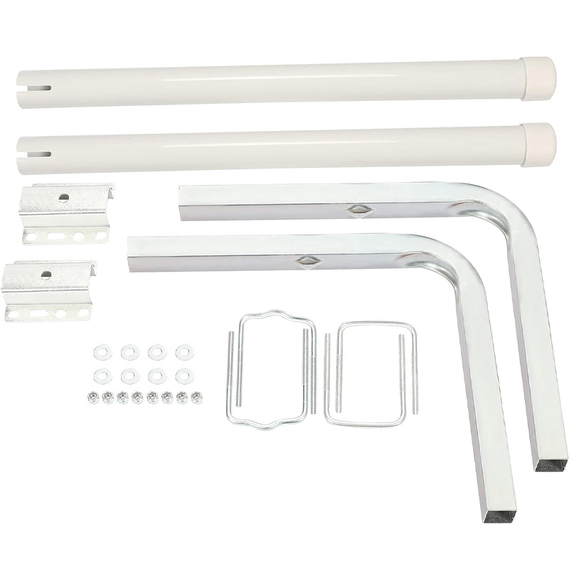 BowLift | 40" Boat Trailer Guide Poles Steel Trailer Post Guide on PVC Pipes for Ski Boat Fishing Boat