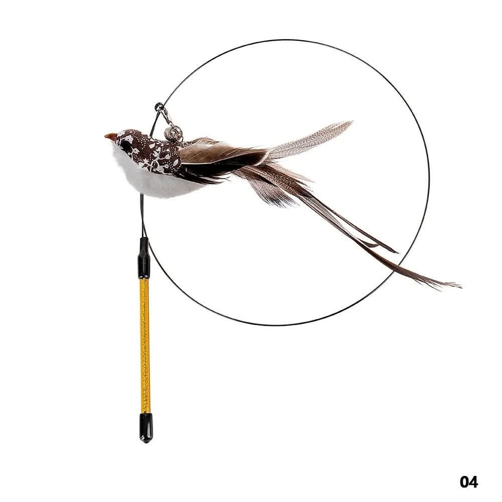 BowLift | FLATTERN FREUND – Interactive cat toy with fluttering wings for natural hunting fun