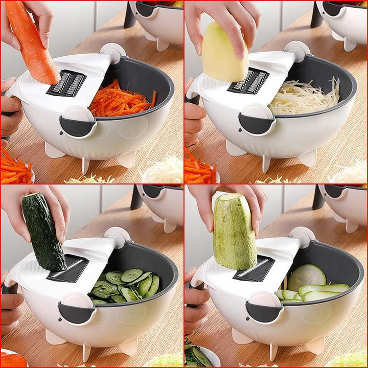 BowLift | 7-in-1 chopper and vegetable slicer