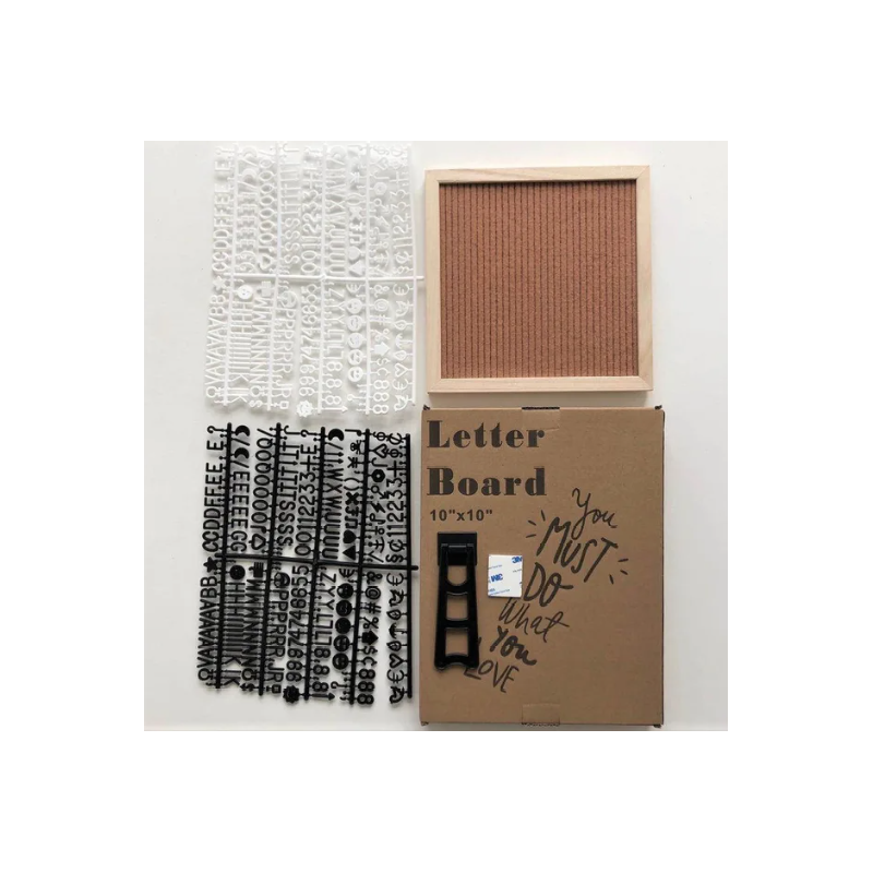 BowLift | Felt Letter Message Board