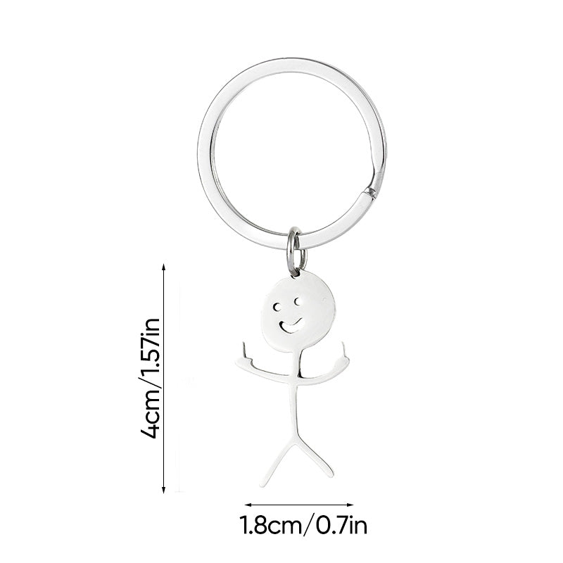 BowLift | Funny Doodle Keychain
