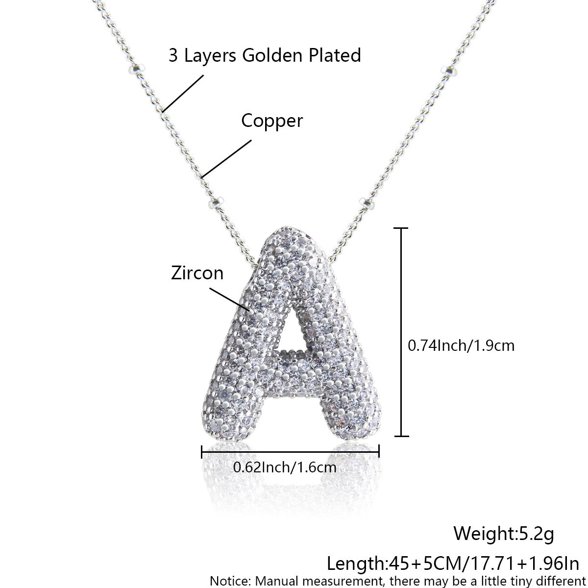 BowLift | Alphabet-Diamond-Pendant-Necklace