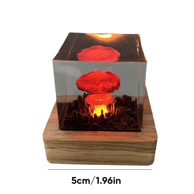 BowLift | Resin lamp with explosive bombs