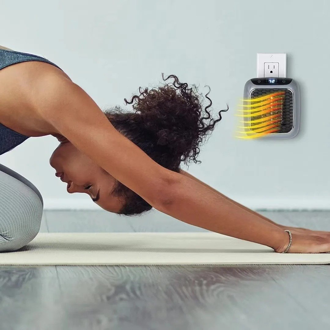 BowLift | 800W Mini Portable Electric Heater – Efficient Ceramic Heater for Quick Home Warmth