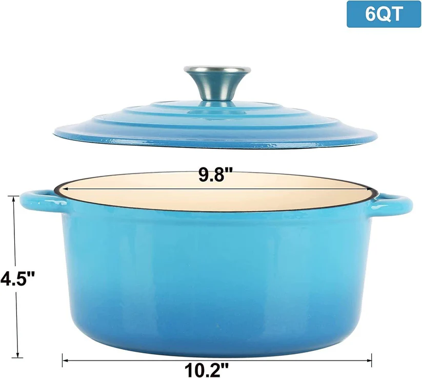 BowLift | Enameled Cast Iron Dutch Oven Pot