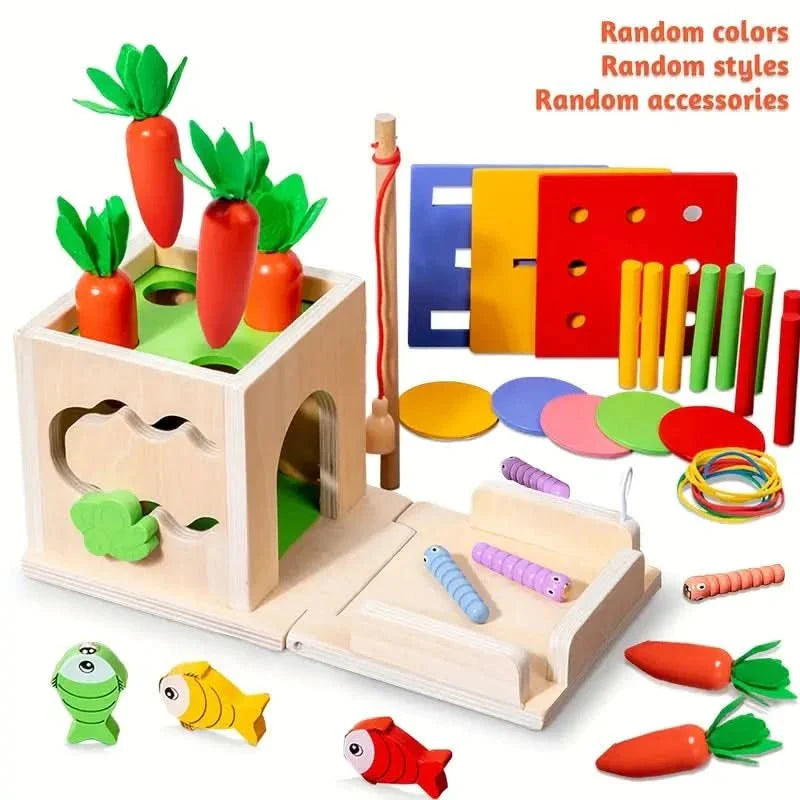 BowLift | 8-in-1 Montessori play box for babies - Promotes development and creativity