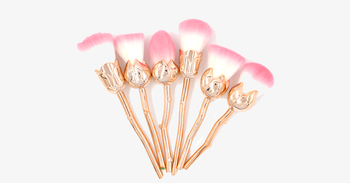 BowLift | Extraordinary Rosette Brush Set – Make a style statement with your makeup essentials
