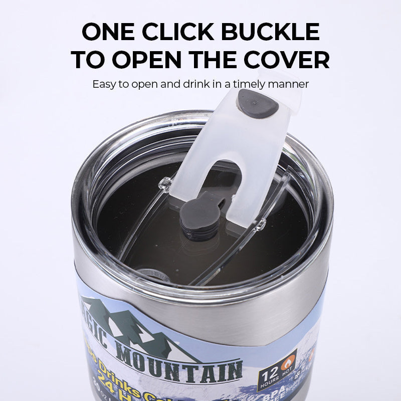 BowLift | Auto Mug 304 Stainless Steel Thermos Flask