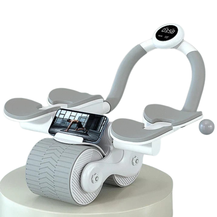 BowLift | Abdominal Muscle Training Device | Ergonomic, 360° Movement & Convenient Phone Holder for Total-Body Workouts at Home