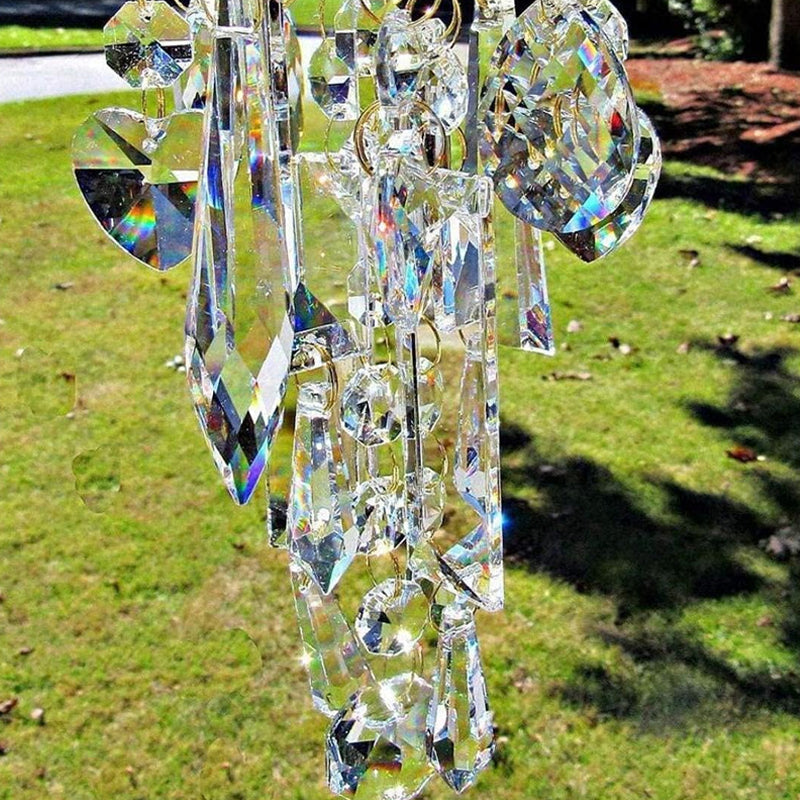 BowLift | Aurora Crystal Glass Wind Chime