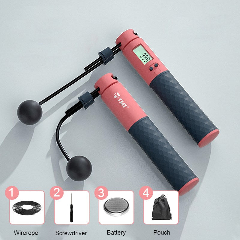 BowLift | 2-in-1 Weighted Smart Digital Jump Rope with Dual-rope Configuration, for Easy Full-body Workout