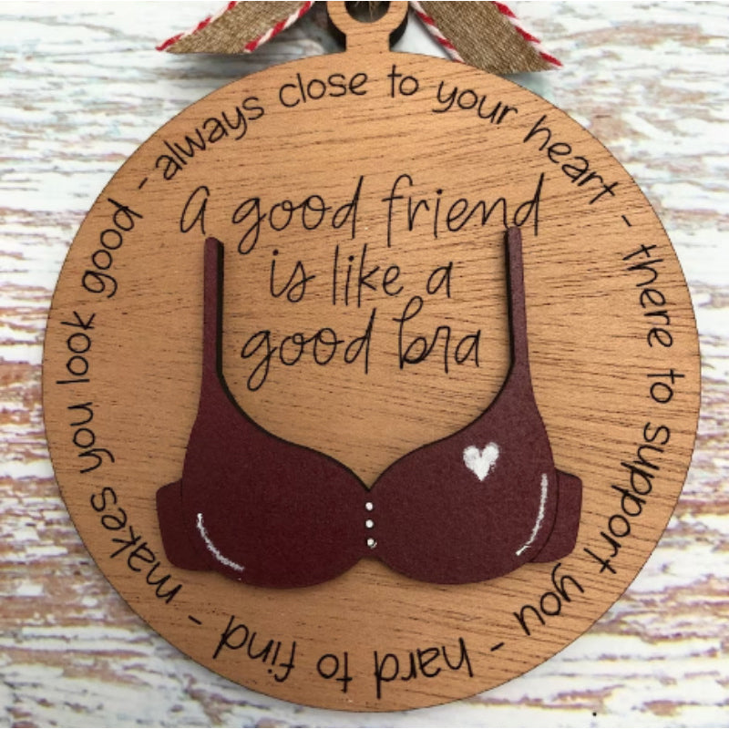 BowLift | Friend Like A BH Wood Ornament