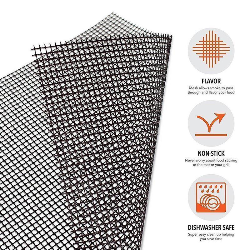BowLift | Reusable non-stick PTFE fiberglass grill mat