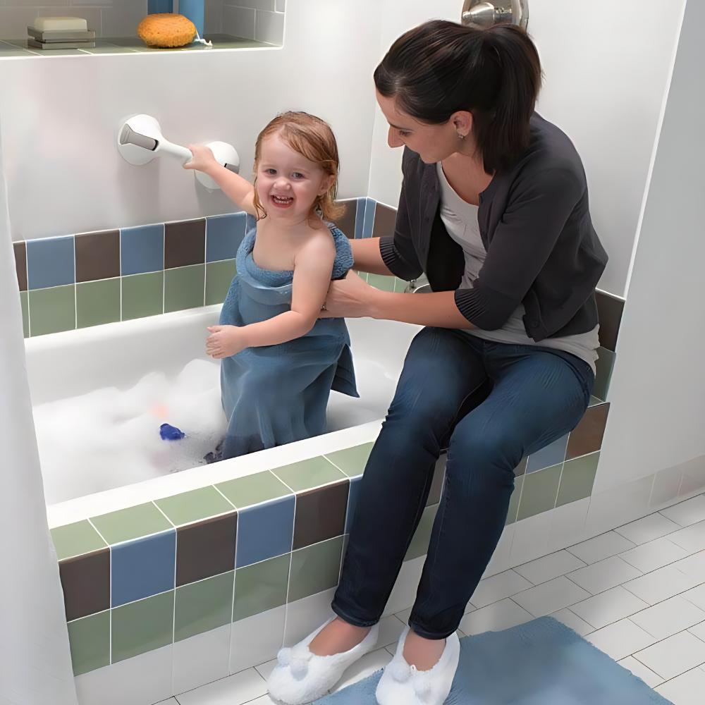 BowLift | Bathroom grab handle with suction cups