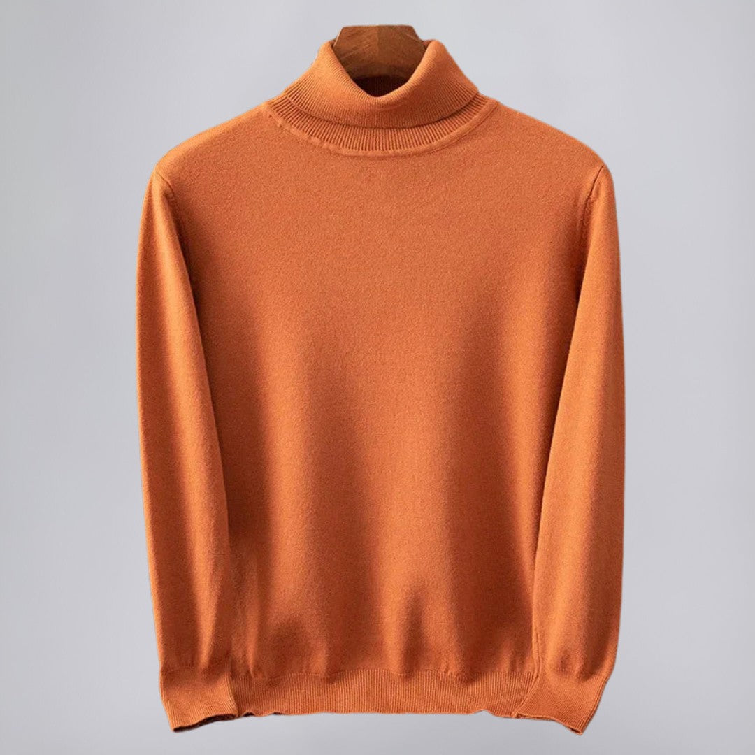 Merino Wool Turtleneck in Luxe Blend