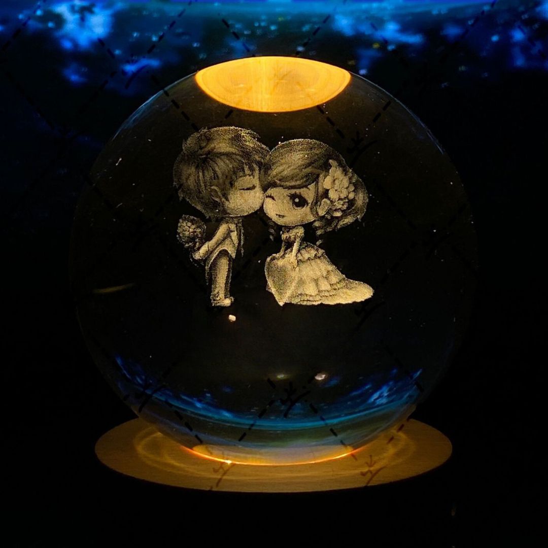 BowLift | Glowing Moon Crystal Ball