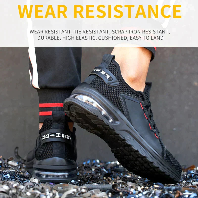 BowLift | Ultralight, breathable, slip-resistant work shoes with steel toe - Free Shipping