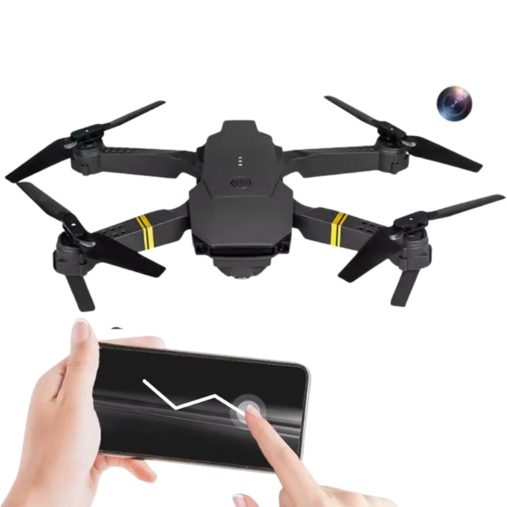 BowLift | High-Performance Black Bird 4K Drone with Camera | Lightweight & Foldable for Ultimate Portability and Quality