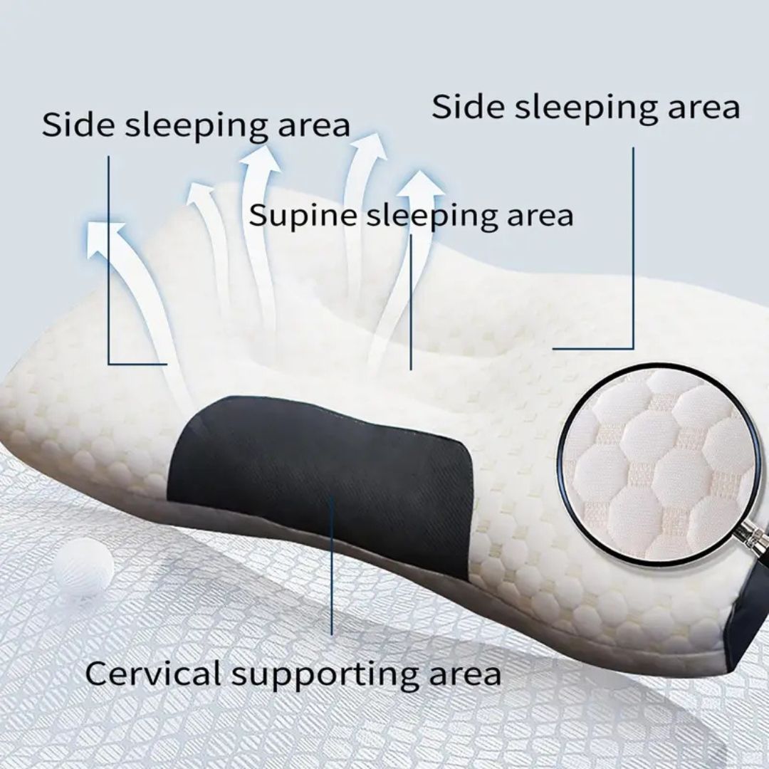 DreamNest – All-Season Orthopedic Neck Support Pillow