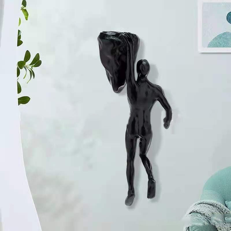 BowLift | Climber Nordic Art Wall Hanging Statues