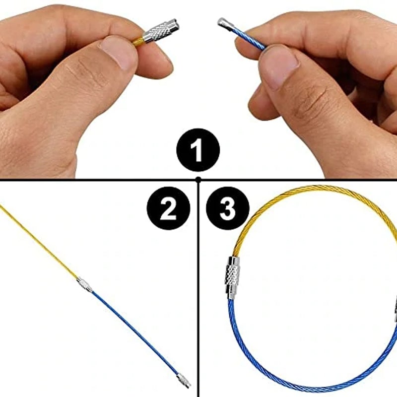 BowLift | Creative Colors Steel Wire Lock, 20 pieces